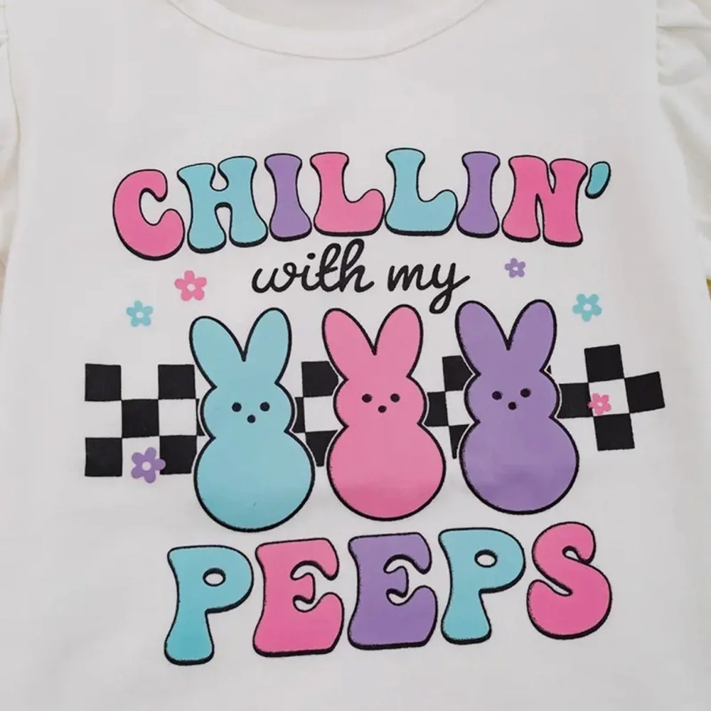 Chillin with My Peeps  Short Ruffle Sleeve Top And Purple Sequins Shorts NWOT